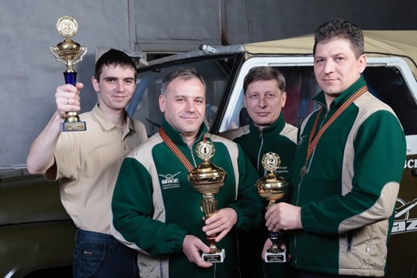 Гоночная команда УАЗ получила заслуженные награды  Российской автомобильной федерации